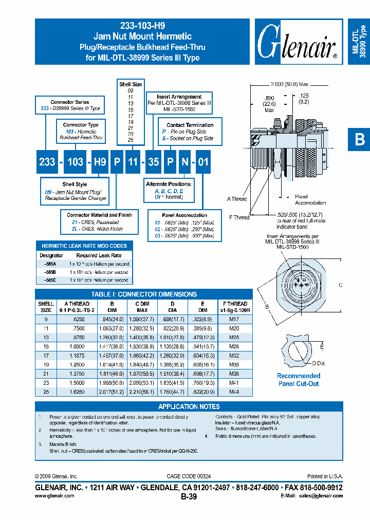 233-103-H9Z109-35PC-01_706087.PDF Datasheet