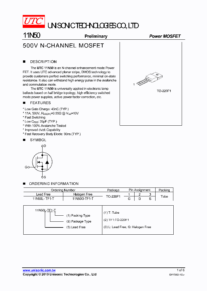 11N50_706233.PDF Datasheet