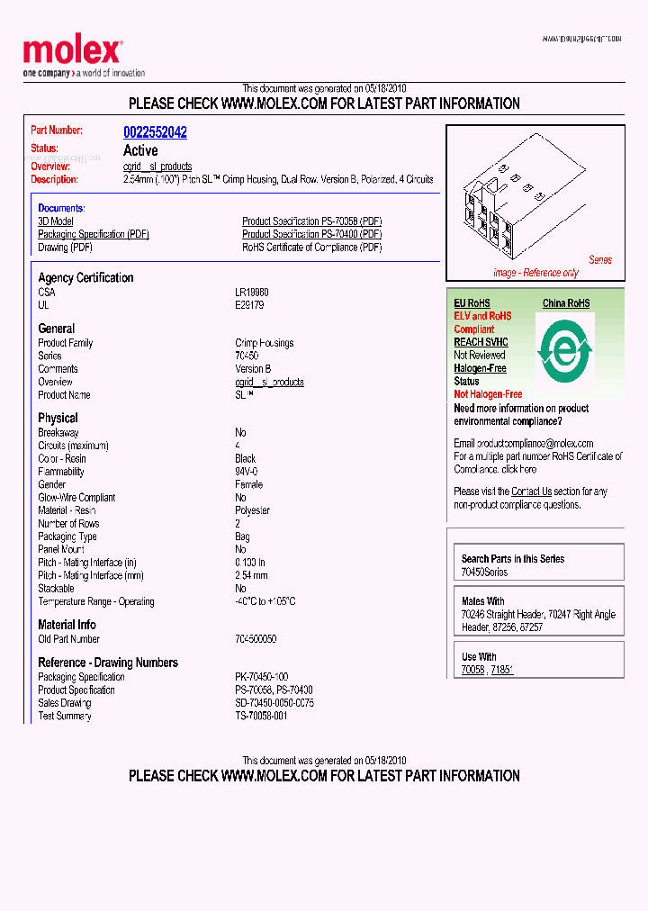 704500050_315888.PDF Datasheet
