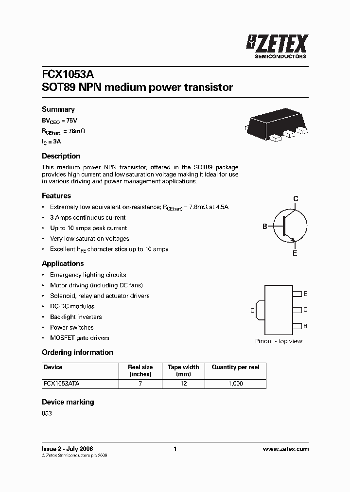 FCX1053A_713356.PDF Datasheet