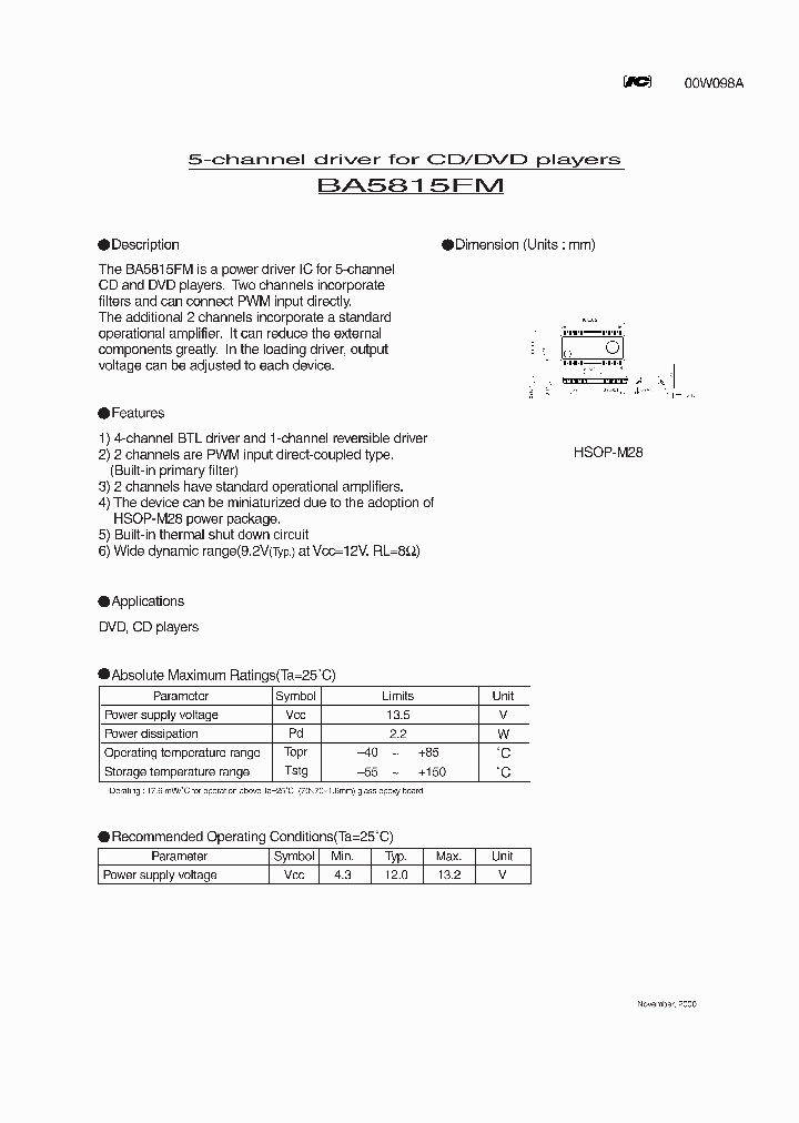 BA5815FM_323164.PDF Datasheet