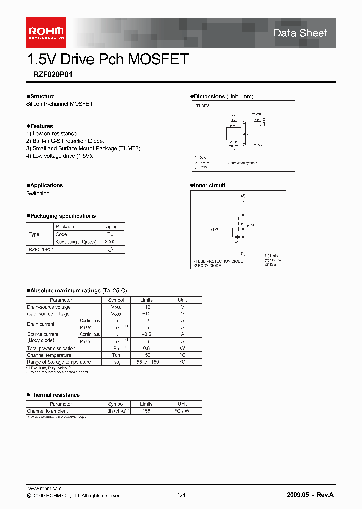 RZF020P01_722069.PDF Datasheet