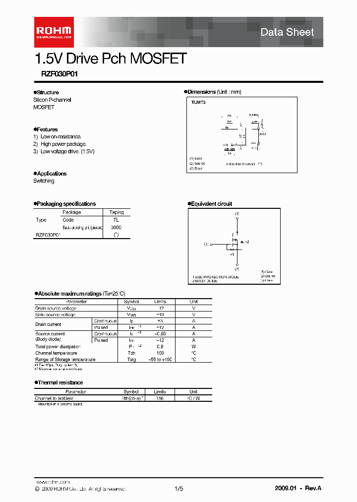 RZF030P01_722070.PDF Datasheet