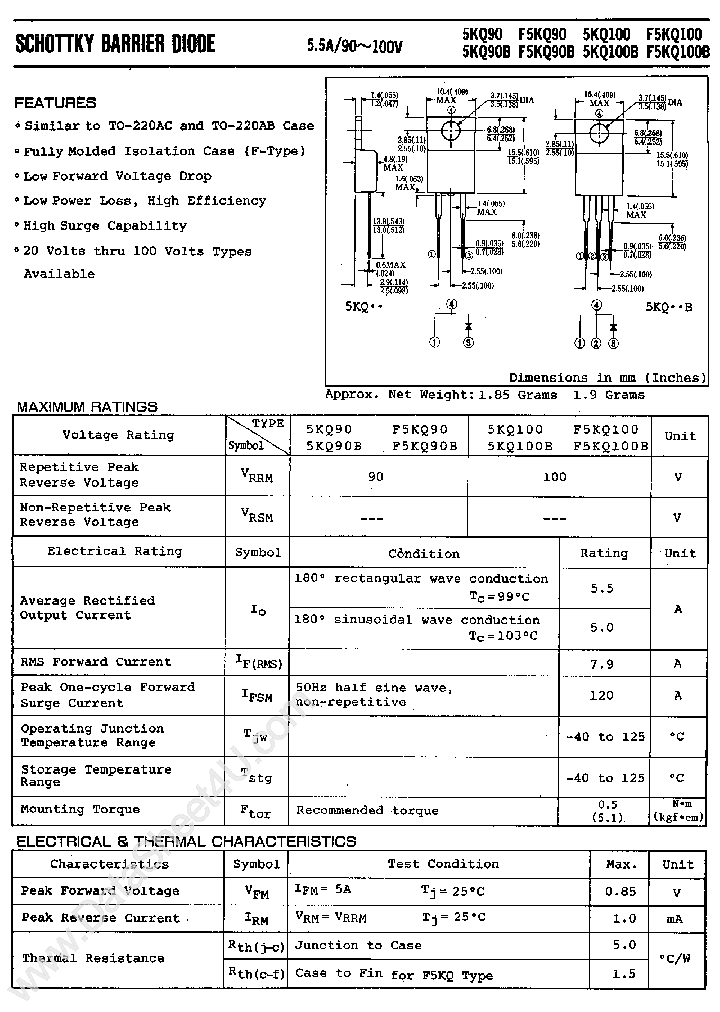 F5KQ100_319173.PDF Datasheet