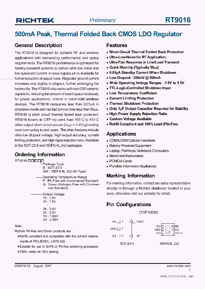 RT9016_319202.PDF Datasheet