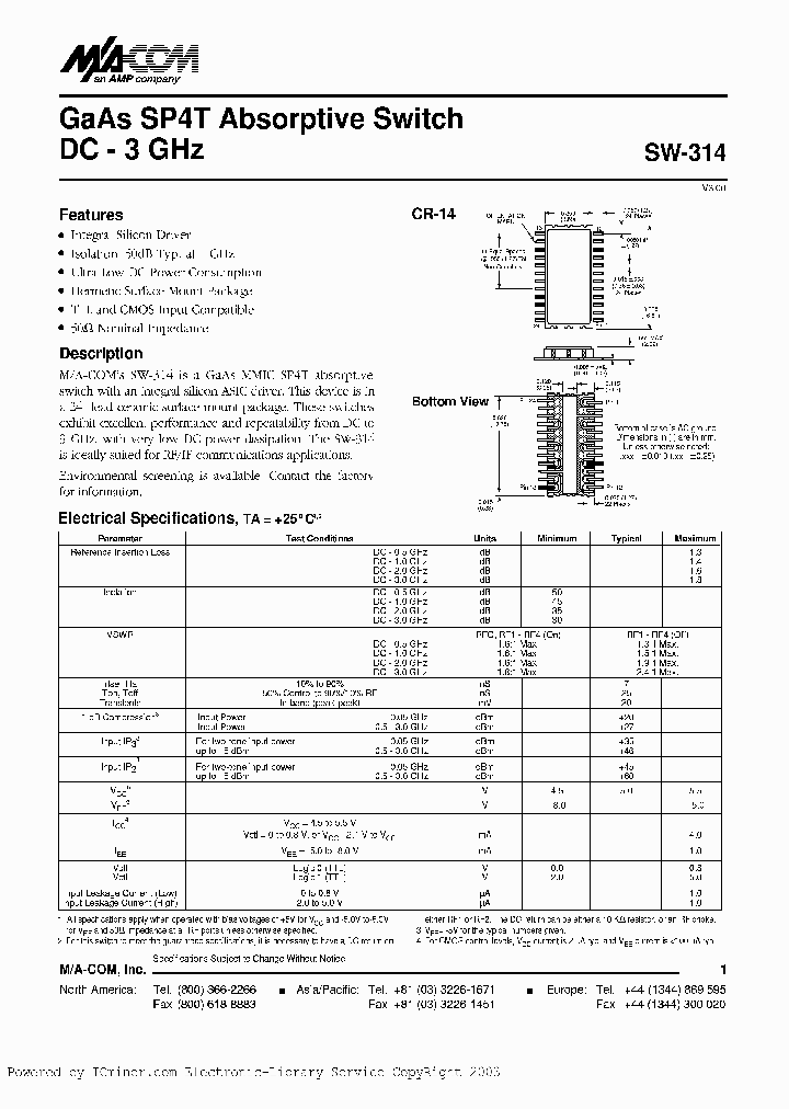 SW-314PIN_384295.PDF Datasheet