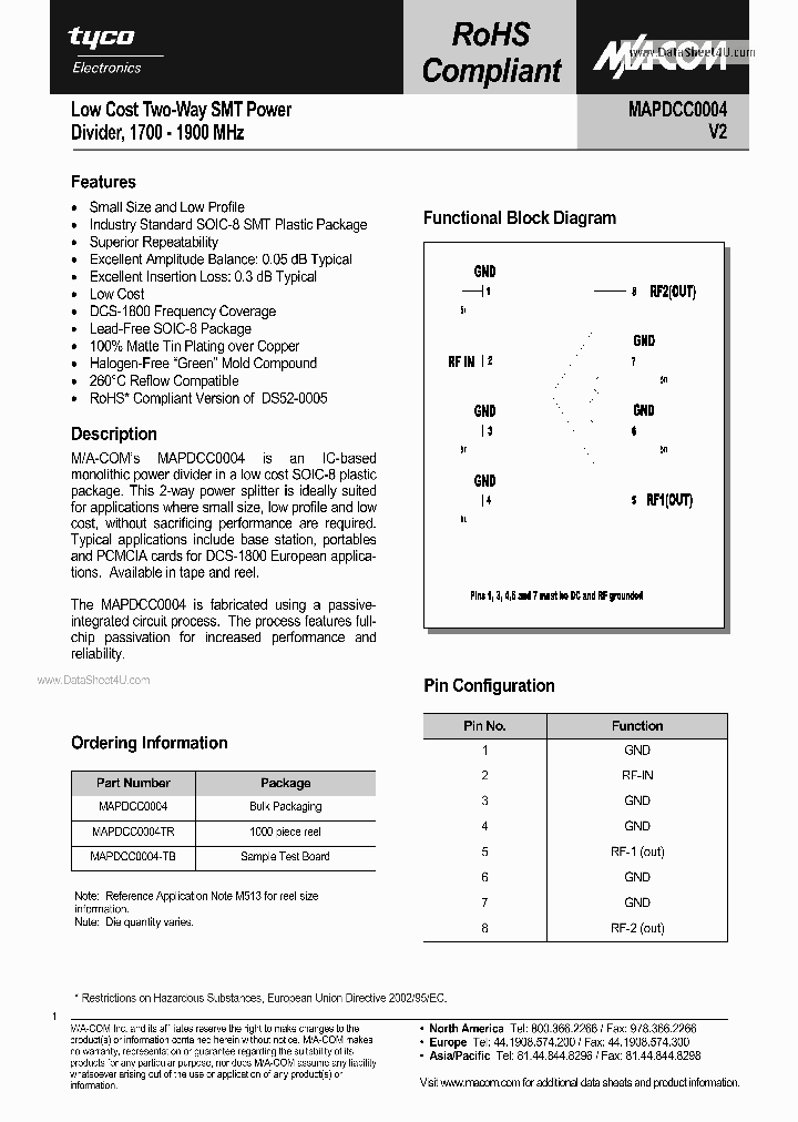 MAPDCC0004_319239.PDF Datasheet