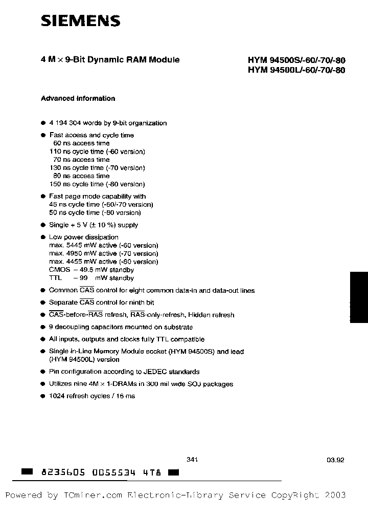 HYM94500L-80_384723.PDF Datasheet