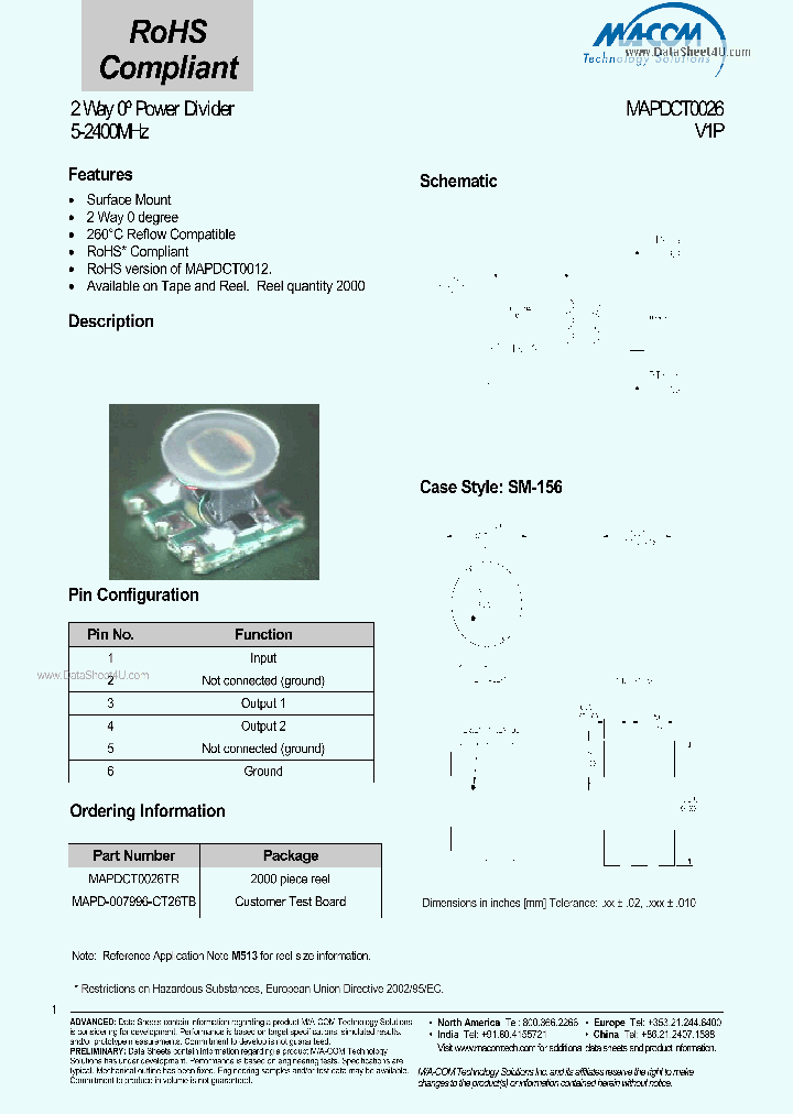 MAPDCT0026_319251.PDF Datasheet