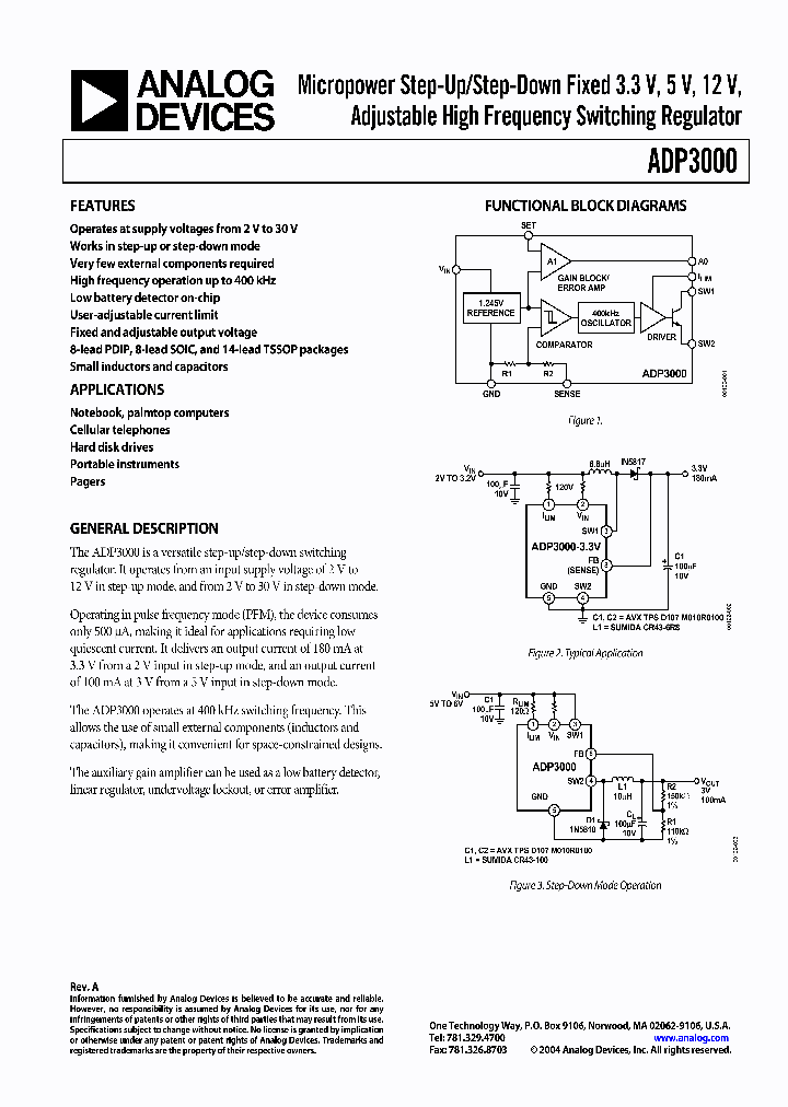 ADP3000AR-5-REEL_346557.PDF Datasheet