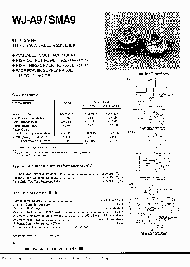 WJ-SMA9_384878.PDF Datasheet