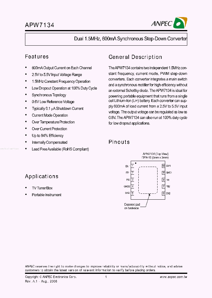 APW7134_319826.PDF Datasheet