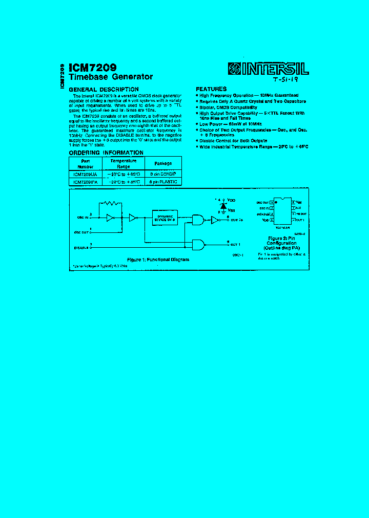 ICM7209_319931.PDF Datasheet