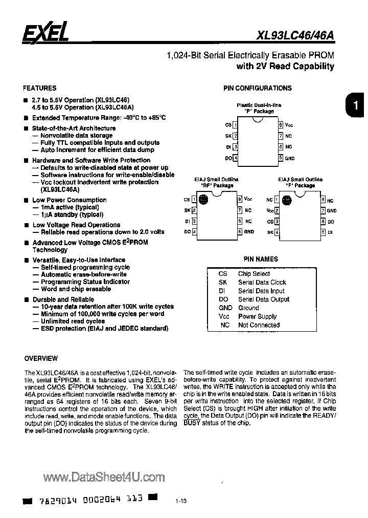 XL93LC46_319844.PDF Datasheet