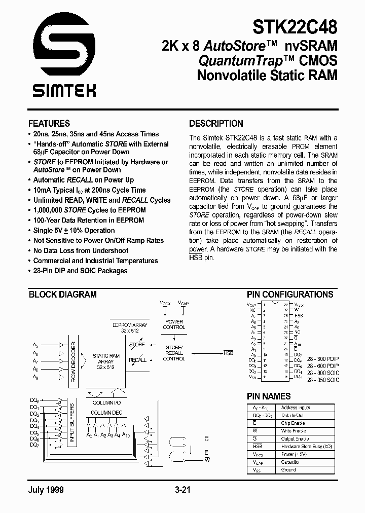 STK22C48-P45_386606.PDF Datasheet