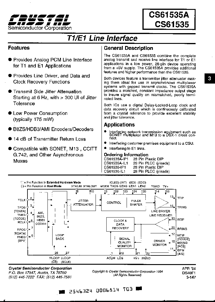 CS61535-IP1_386644.PDF Datasheet