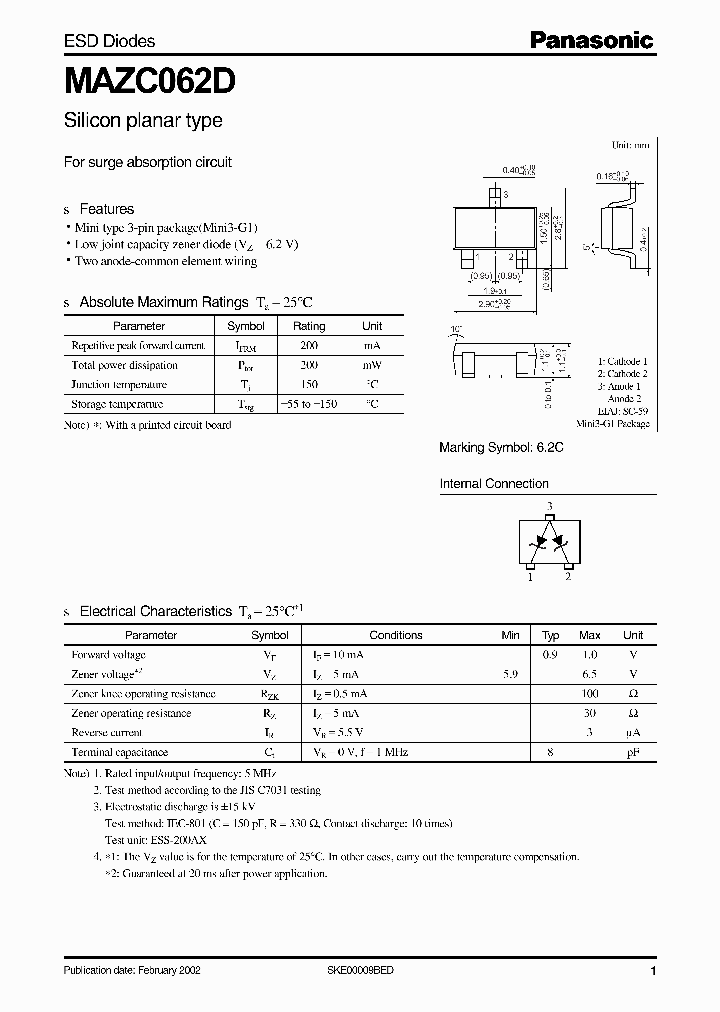 MAZC062D_349199.PDF Datasheet