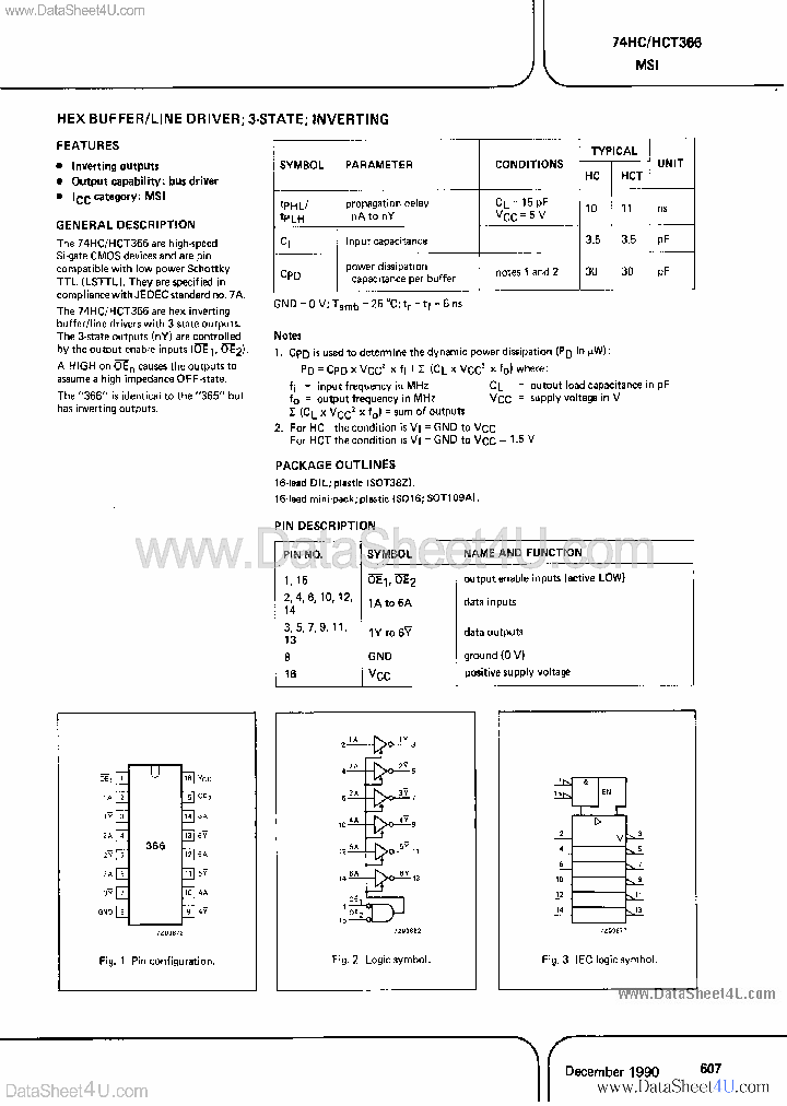 PC74HC366_320313.PDF Datasheet