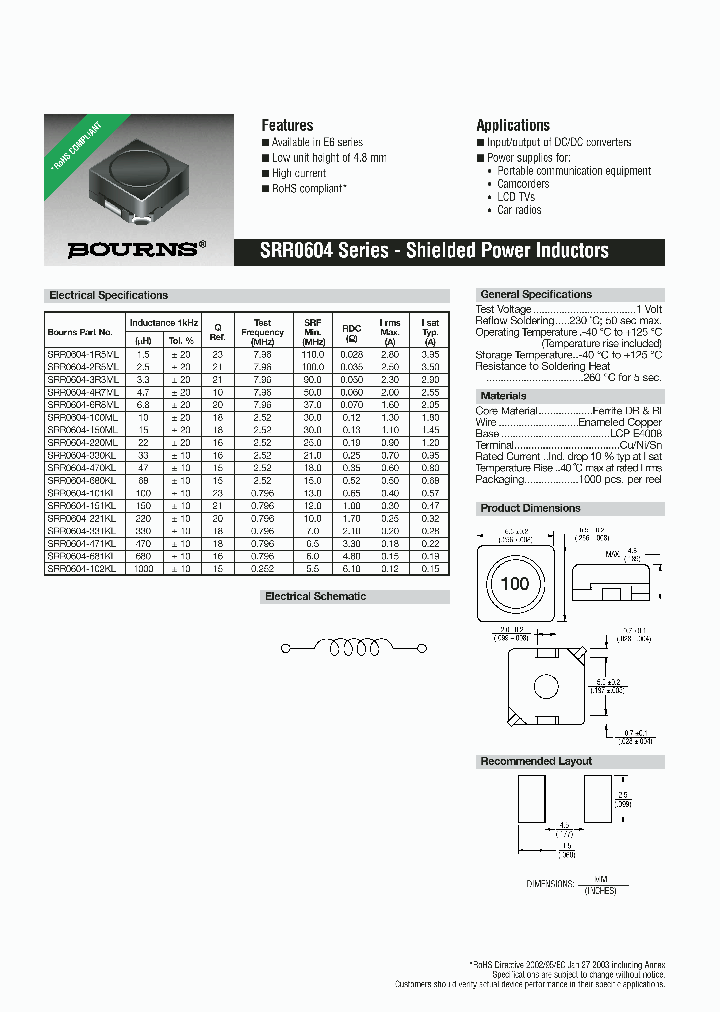 SRR0604-2R5ML_388074.PDF Datasheet