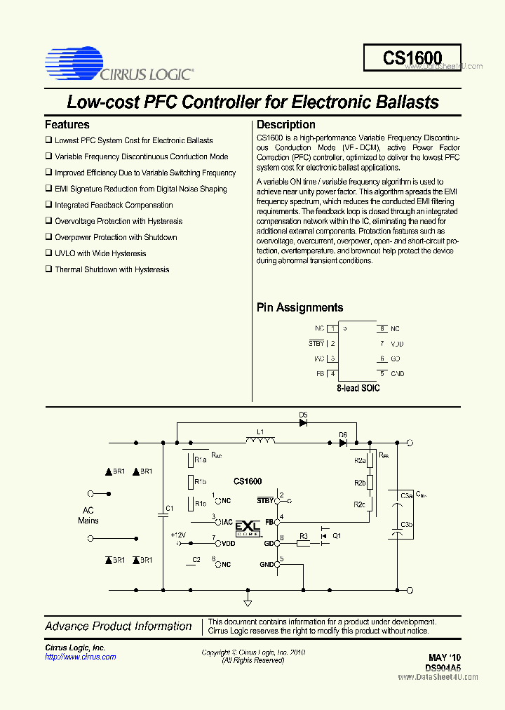 CS1600_320685.PDF Datasheet