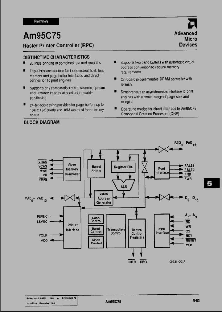 AM95C75_388344.PDF Datasheet