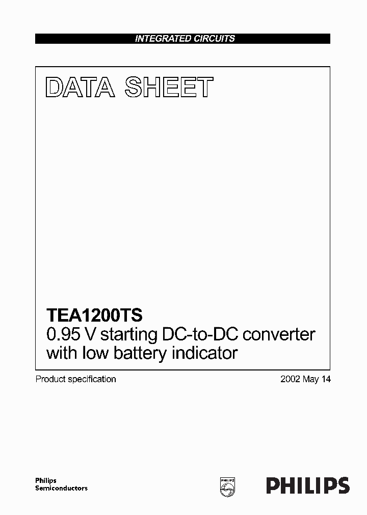 TEA1200TS_737329.PDF Datasheet