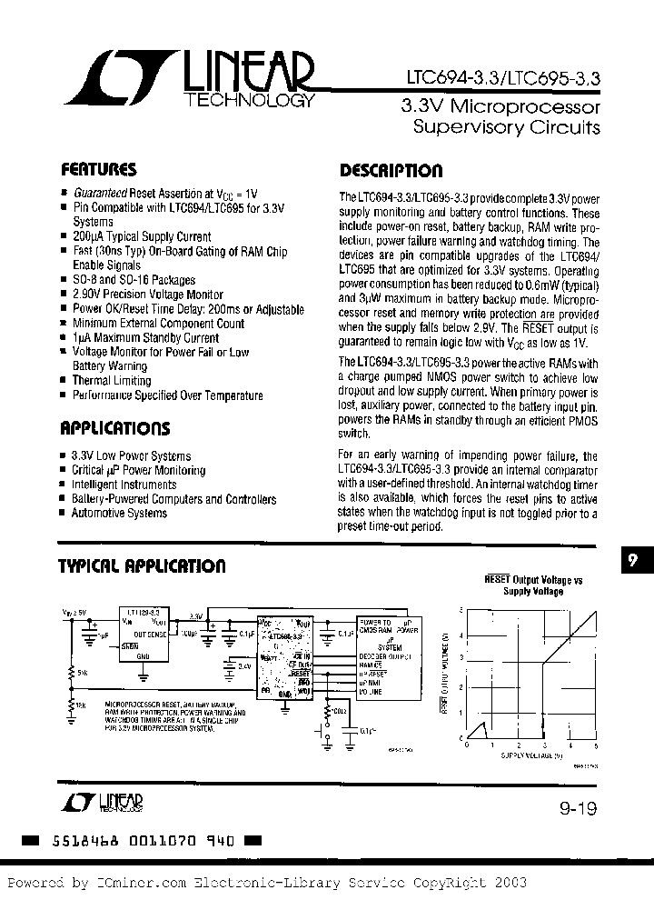 LTC694IN-33_388206.PDF Datasheet