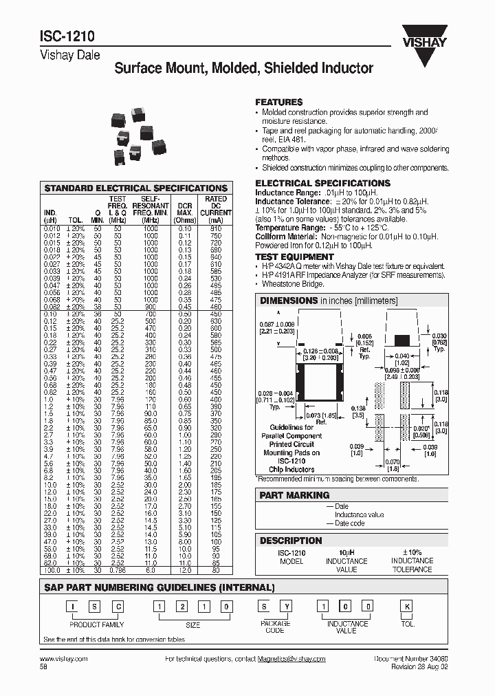ISC-1210_332950.PDF Datasheet