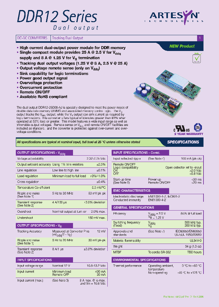 DDR12-25D08-AJ_349694.PDF Datasheet