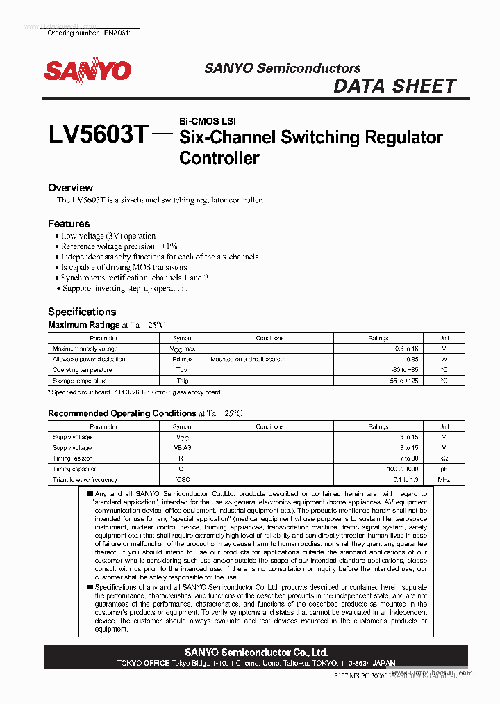LV5603T_348599.PDF Datasheet