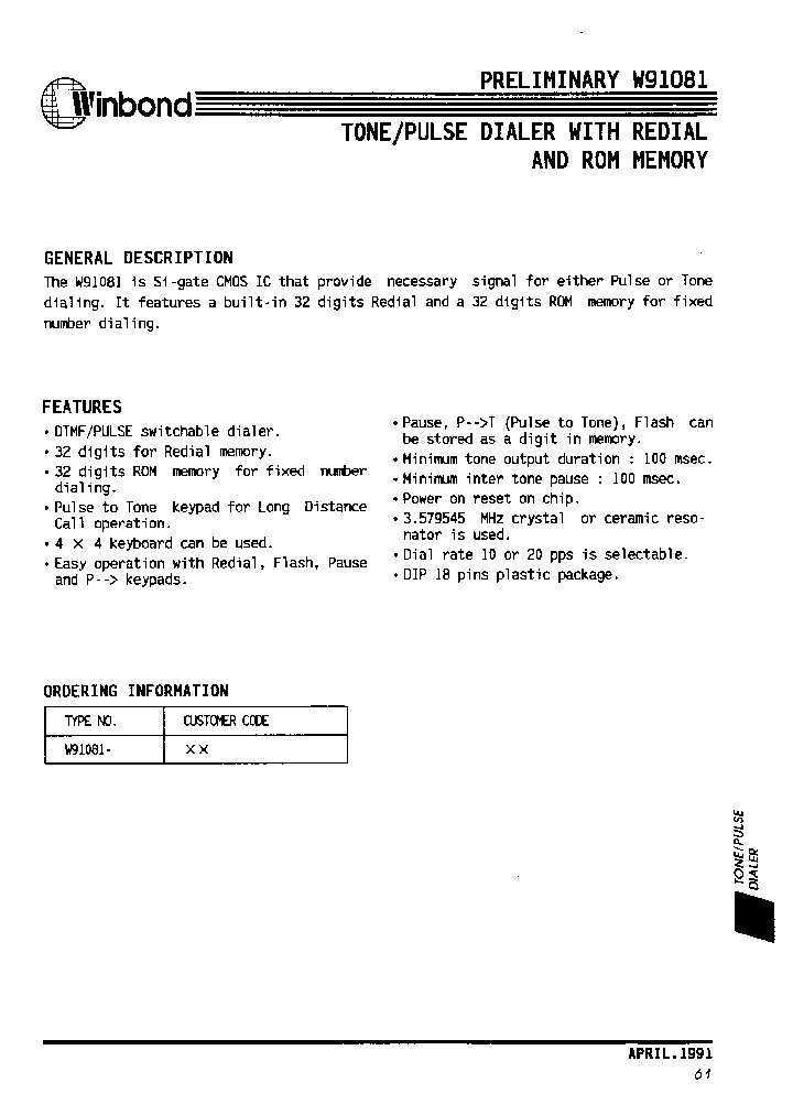 W91081-XX_388642.PDF Datasheet