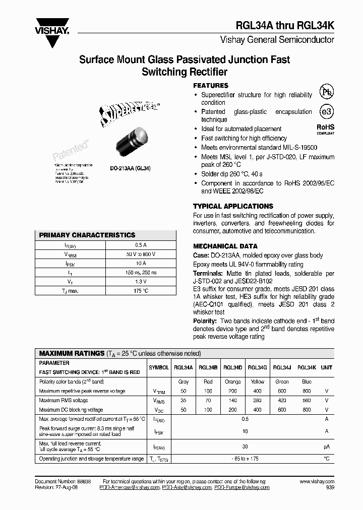 RGL34B-E31_389570.PDF Datasheet