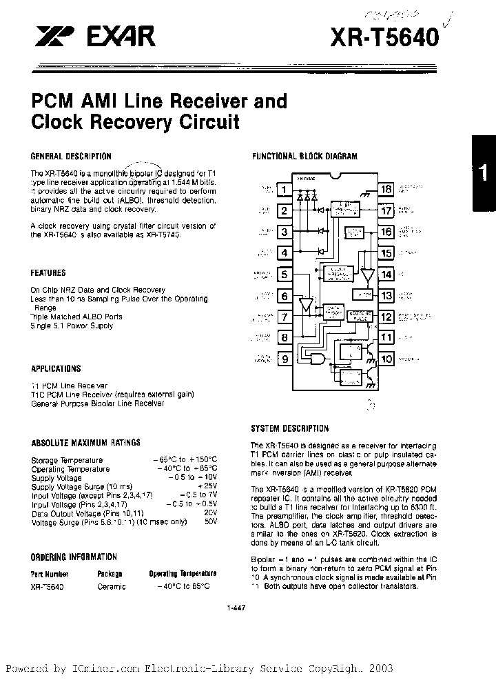 XR-T5640_389158.PDF Datasheet