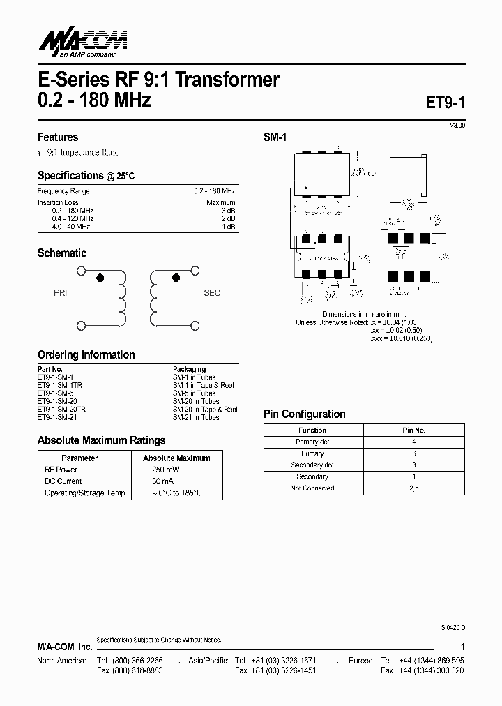 ET9-1-SM-1_390123.PDF Datasheet