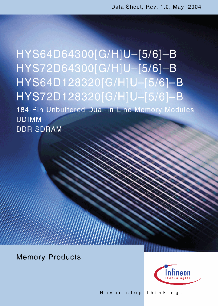 HYS72D128320GU-6-B_390643.PDF Datasheet