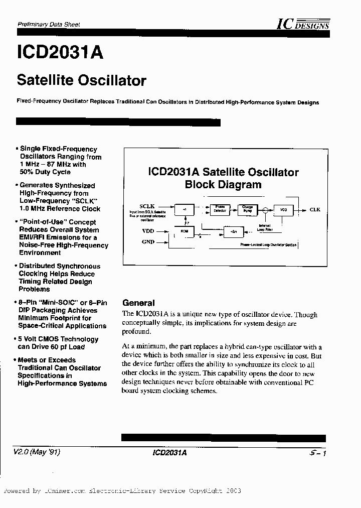 ICD2031PC-50_391628.PDF Datasheet