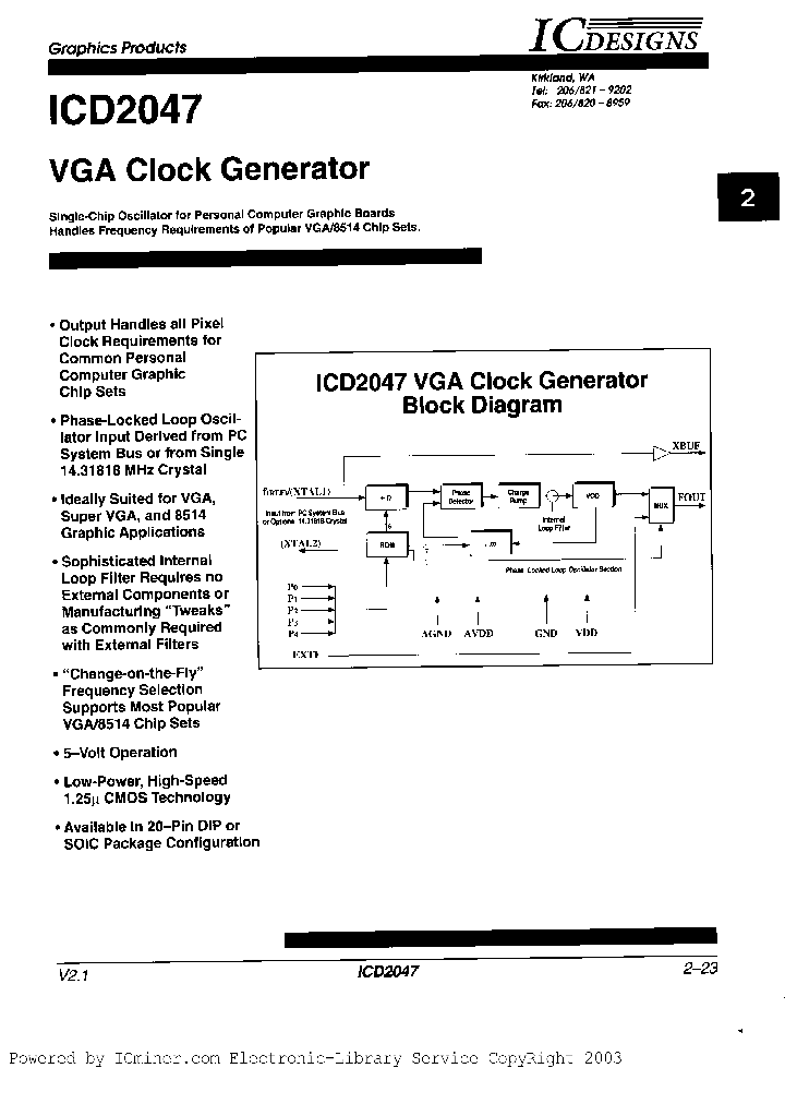 ICD2047PC-57_391629.PDF Datasheet