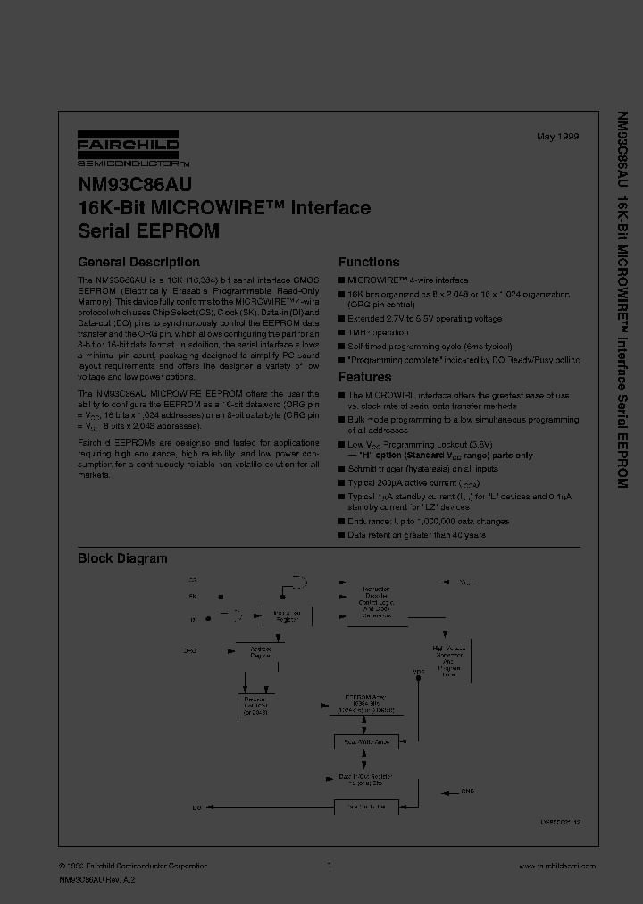 NM93C86AUHVM8_396242.PDF Datasheet