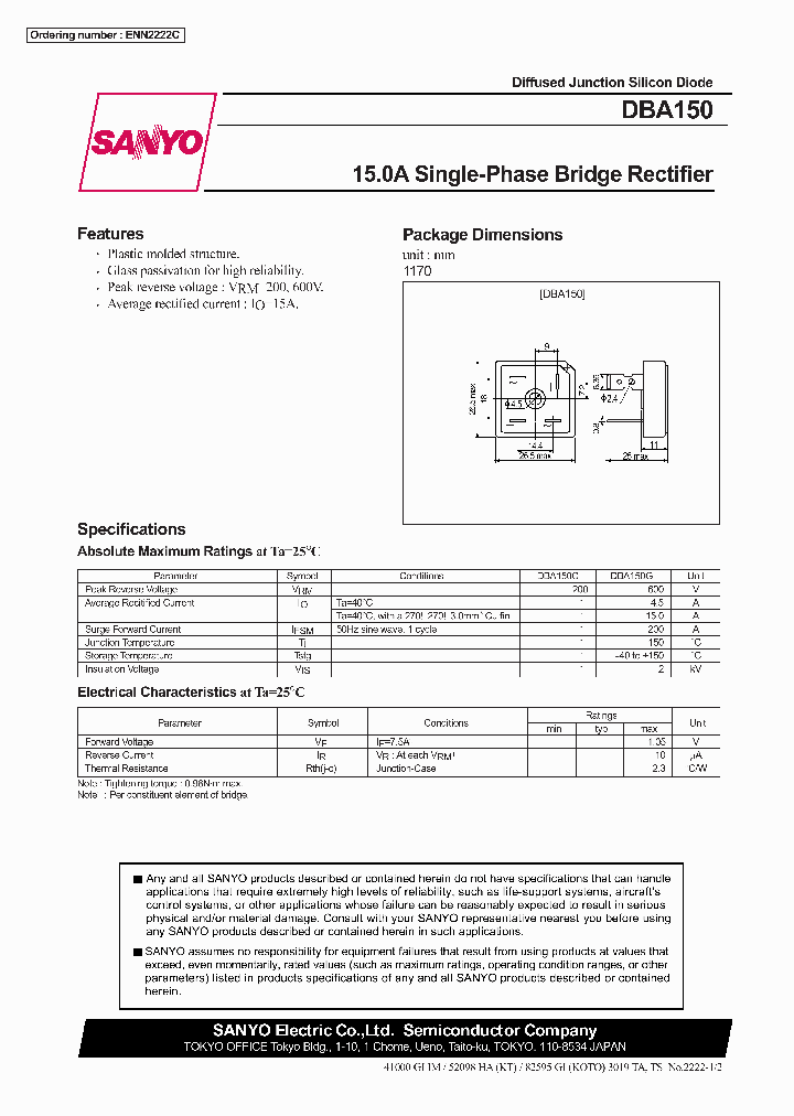 DBA150_393939.PDF Datasheet