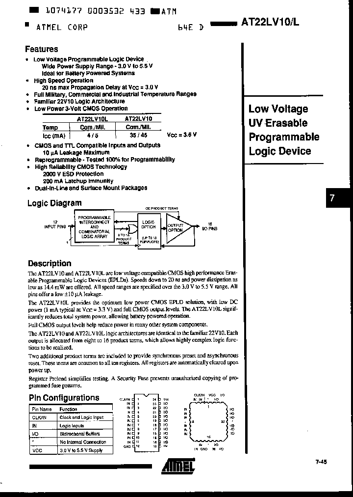AT22LV10-25FM883_397151.PDF Datasheet