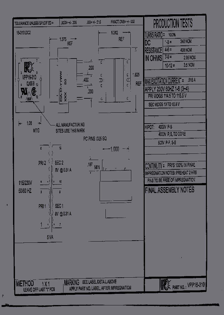 VPP16-310_757433.PDF Datasheet