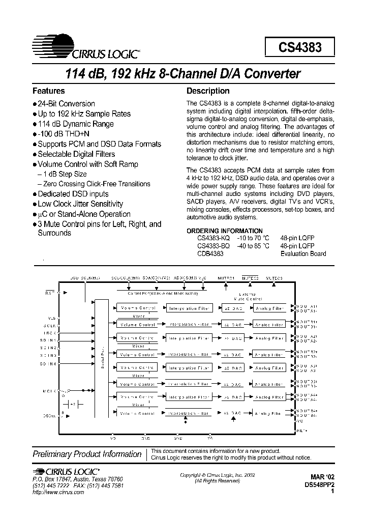 CDB4383_390906.PDF Datasheet