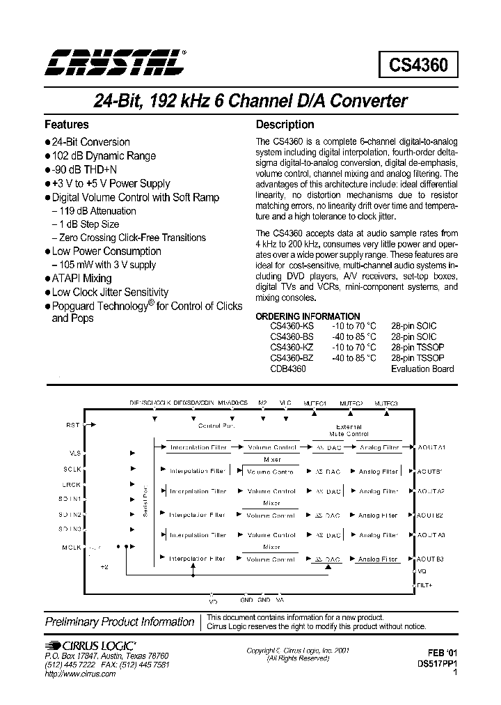 CDB4360_390901.PDF Datasheet