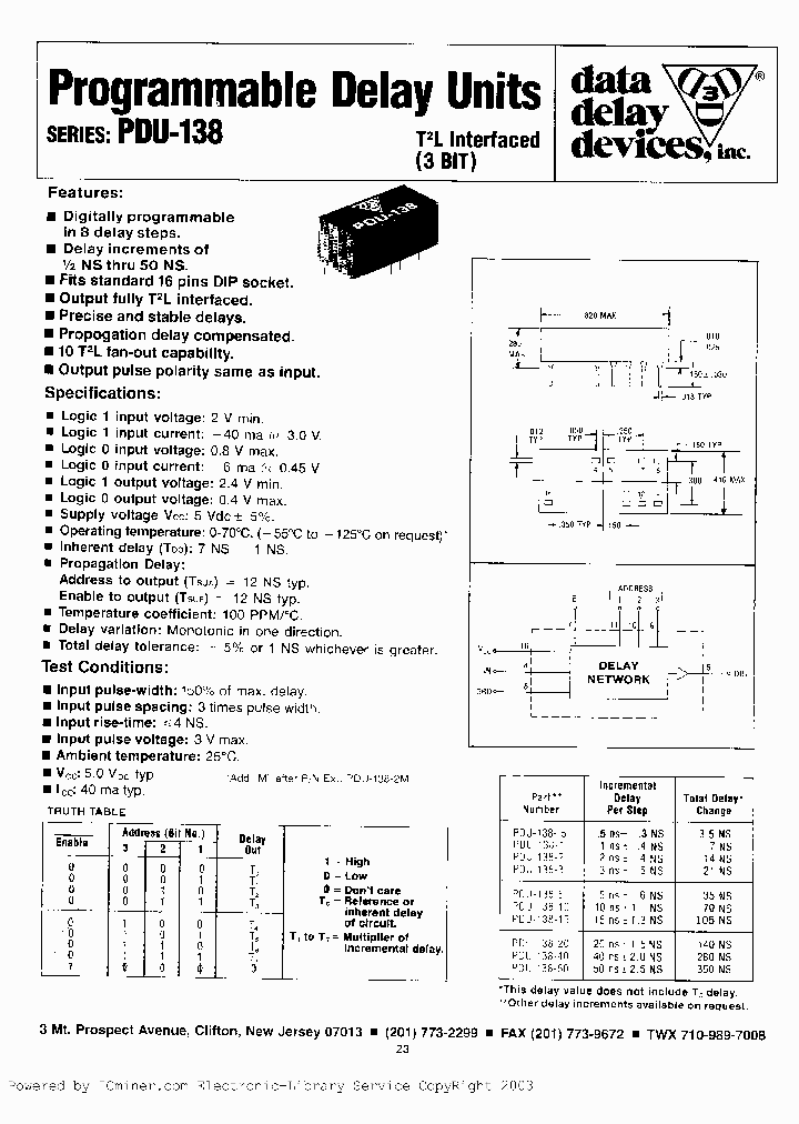 PDU-138-2M_408157.PDF Datasheet