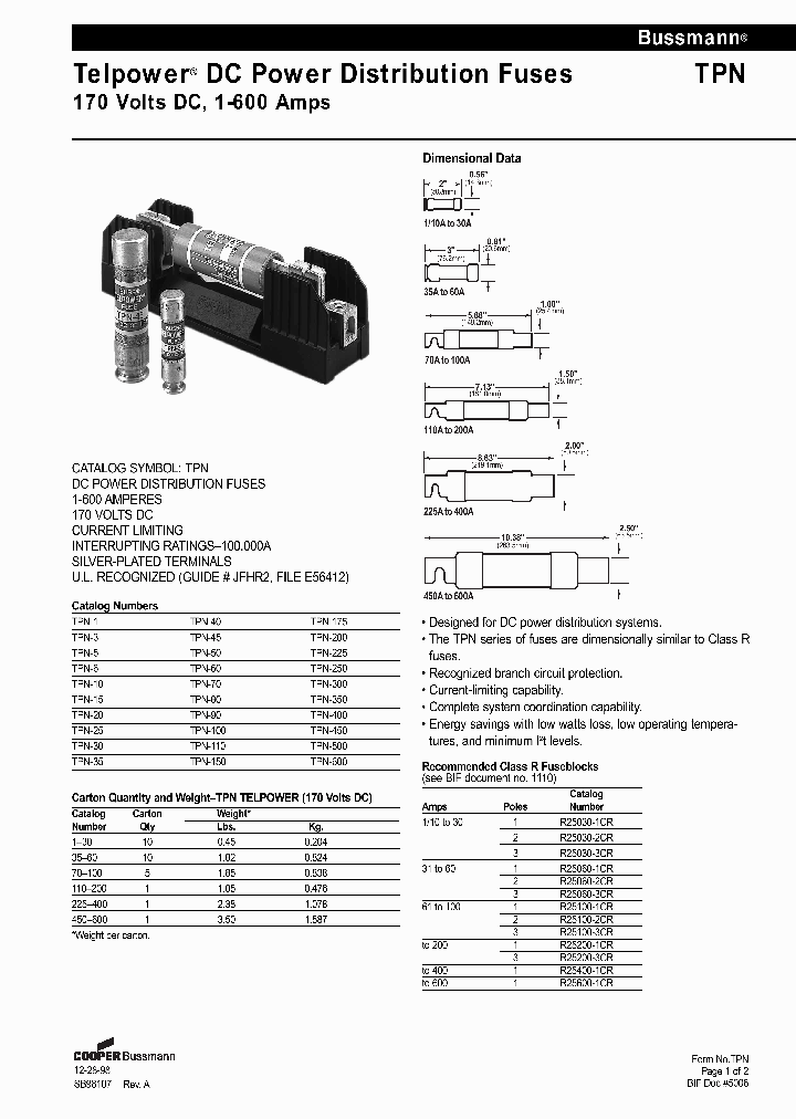 TPN-110_409522.PDF Datasheet