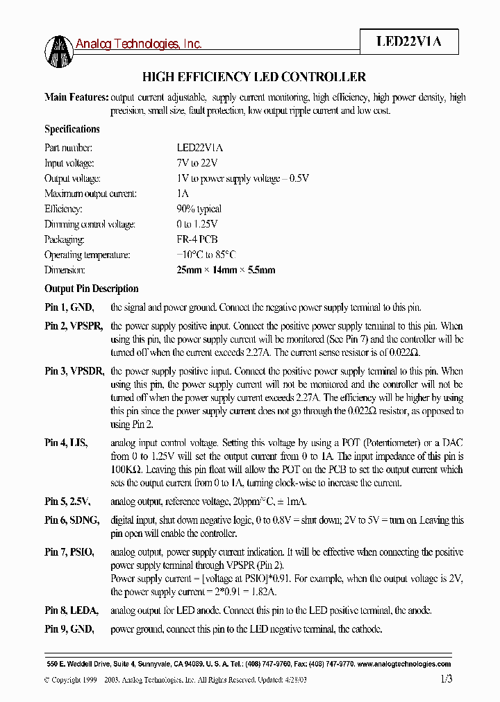 LED22V1A-350MA_762777.PDF Datasheet