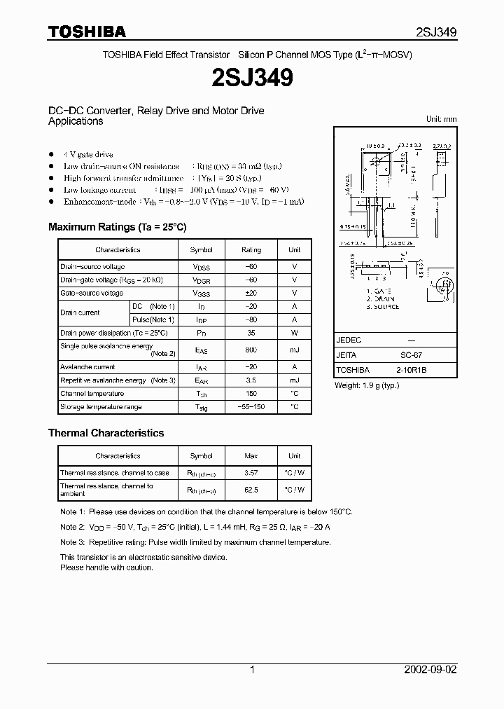 2SJ349_402320.PDF Datasheet