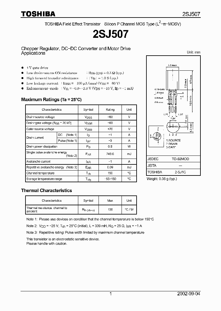 2SJ507_402330.PDF Datasheet