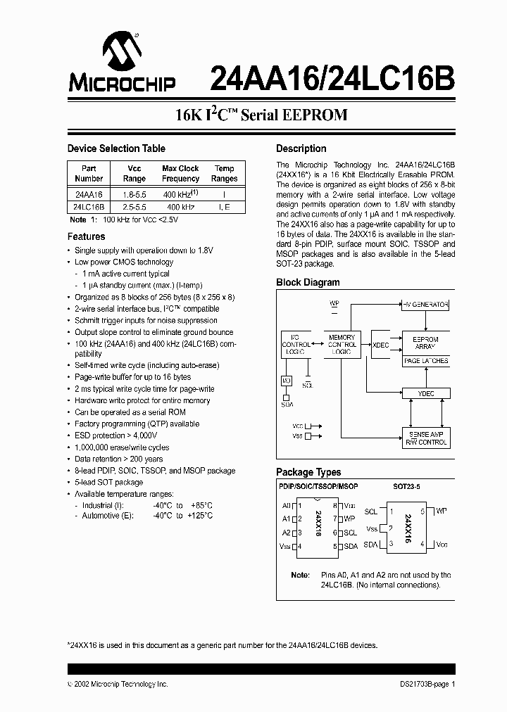 24AA16-EP_415533.PDF Datasheet