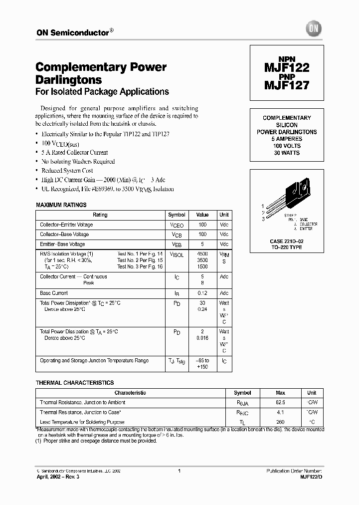MJF122-D_404664.PDF Datasheet